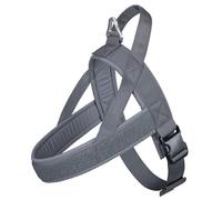 EXCELLENT ELITE SPANKER Simple Nylon sans Traction Rembourré Chien Harnais | Tactique Militaire De service Réglable Harnais avec poignée de contrôle pour petits moyens grands chiens Promenade Dressage