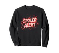 Excellent emblème d'alerte Spoiler pour Homme et Femme Sweatshirt