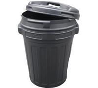 Excellent Fournitures d'alimentation Seau De Stockage avec Couvercle Noir 40 litres