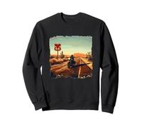 Excellent Graphique de liberté pour Les Amateurs de Motos Sweatshirt