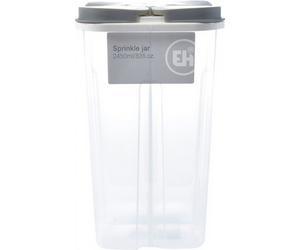 Excellent Houseware Bocal à Épices Transparent à 4 Compartiments 2450 ml