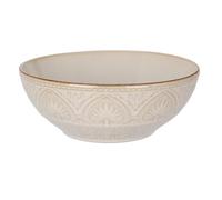 Excellent Houseware Bol en céramique cannelé 1060 ml