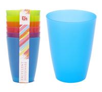 Excellent Houseware Ensemble de gobelets colorés en PP