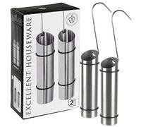 Excellent Houseware Humidificateur 2pcs Inox Argent Ultrason Salle de Séjour