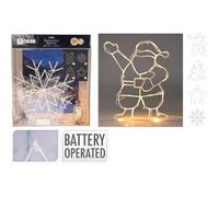Excellent Houseware Kerstfiguur 24Led Warm Wit Verschillende Uitvoeringen