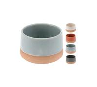 Excellent Houseware Lot de 4 petits bols en céramique multicolores pour tapas, goûter, olives, desserts, sauces, condiments