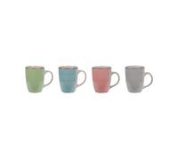 EXCELLENT HOUSEWARE Mugs en céramique Mugs en céramique Set de mugs à offrir 4x270 ml