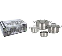Excellent Houseware Pannenset 7-delig RVS