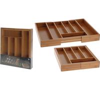 Excellente Houseware Range-couverts extensible Bambou 424170