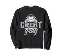 Excellent humour de requin gris pour la famille aux cheveux gris et les vieux amis Sweatshirt
