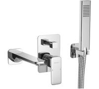 Excellent Keria kit baignoire-douche encastré chrome AREX.SET.2025CR