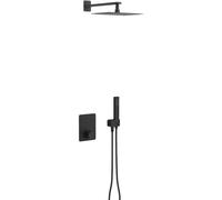 Excellent Krotos ensemble de douche encastré avec thermostat oui noir AREX.SET.8046BL