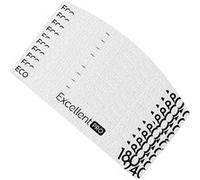 Excellent - limes à ongles demi-lune professionnelles excellent pro nf21 grain 100 180 par 25 Neutre