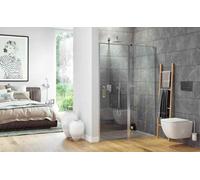 Excellent Mazo paroi de douche 36.2 cm chrome brillant/verre transparent KAEX.3025.1S.9000.LP