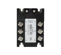 Excellent module de relais statique triphasé à semi-conducteurs à courant continu et à courant alternatif (SSR) à contrôle CC, tension d'entrée: 3-32VDC, tension de sortie: 24-480VAC(40A)