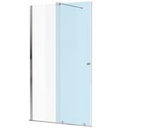 Excellent Ortigo porte de douche 140 cm coulissant /verre transparent KAEX.5007.01.1400.LP1/2