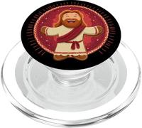 Excellent Pain d'épice Jésus pour Les croyants et Les Amoureux du Christ PopSockets PopGrip pour MagSafe