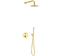 Excellent Pi ensemble de douche encastré oui doré AREX.SET.1245GL