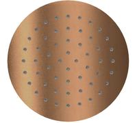 Excellent pommeau de douche 25x25 cm circulaitre cuivre AREX.3025CB