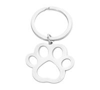 Excellent porte-clés avec animal : mignon porte-clés avec chien, porte-clés de chat | Porte-clés en cuir écologique écologique, pendentifs pour sacs, porte-clés de lu