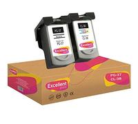 Excellent Print PG-37 CL-38 Compatible Cartouches d'encre pour Canon Pixma MP470 MX300 iP1800 iP2500