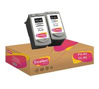 Excellent Print PG-40 CL-41 Compatible Cartouches d'encre pour Canon Pixma MP470 MX300 iP1600 iP1800