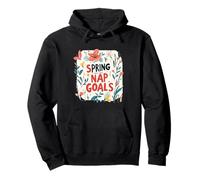 Excellent printemps avec ce discours Spring Vibes, Nap Goals Sweat à Capuche