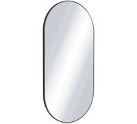 Excellent Revia miroir 50x100 cm ovale noir DOEX.RE100.050.BL