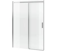Excellent Rols porte de douche 140 cm coulissant chrome brillant/verre transparent KAEX.2612.1400.LP1/2