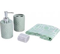 EXCELLENT Set d'accessoires de salle de bain DOLOMITE 4 pcs vert KO-CY2210530green