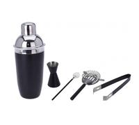 EXCELLENT Set pour barman 5 pièces acier inoxydable noir KO-A12405590