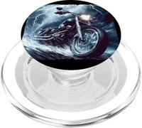 Excellent Temps de Moto pour Les Amateurs de tempête et de vélos PopSockets PopGrip pour MagSafe