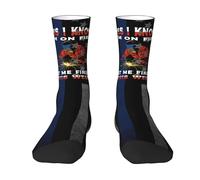 Excellente Chaussettes Courtes, Oui, je sais que je suis en feu, laissez-moi finir cette soudure, Socks Renforcées Chaussettes Sport pour Training Marche 40cm