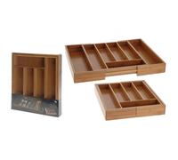 Excellente Houseware Range-couverts extensible Bambou 424170
