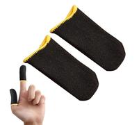 ExcellentThumb Gants - 1 manchon pour écran tactile de 45 x 25 mm, doigtiers en fibre de carbone, housses anti-transpiration | Accessoires de jeux mobiles antidérapants pour téléphone, tablette