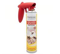 EXCELLIUM PROFESSIONNEL - Aérosol Anti-Guêpes et Frelons Foudroyant 600ml - Spécial Nids et Essaims - Jet Surpuissant 6m - Modèle Pompiers avec Poignée - Efficace Frelon Asiatique