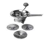 Ustensile de cuisine GENERIQUE Excelsa 46524 moulin à légumes en inox argenté