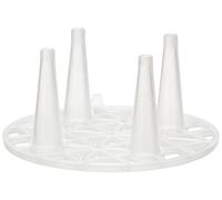 Excelsa 6 Capsules de Protection en Plastique, Couleur : Blanc 70 mm Bianco