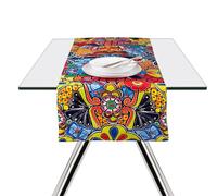 Excelsa Acapulco Chemin de Table 100 % Coton, 50 x 160 cm, Multicolore