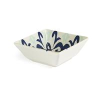 Excelsa Amalfi Lot de 6 tasses en céramique 13 x 13 cm Motif citron bleu et blanc