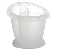 Excelsa "Arc-en-Ciel Blanc-Égouttoir à Couverts - 14 Cm.