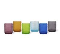 Excelsa Aurora Lot de 6 verres multi-usages en verre