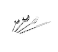Excelsa bambou Service de couverts 24 pièces, acier inoxydable 18/0