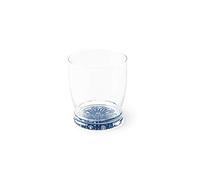 Excelsa Boheme Blue Lot de 6 verres à eau en verre avec fond décoré