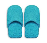 Excelsa Bagno Caldo Chaussons de Bain pour Femme, éponge, Bleu Ciel, 27,5 x 11 x 3 cm
