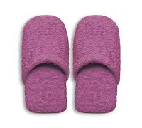 Excelsa Bagno Caldo Chaussons de Bain pour Femme, éponge, Lilas, 27,5 X 11 X 3 Cm
