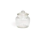 Excelsa Chic Pot en Verre Transparent, 11,5 x 11,5 x 14,5 cm