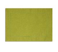 Excelsa Cottage Chemin de Table, Coton, 48 x 33 x 1 cm 48x33x1 cm Vert