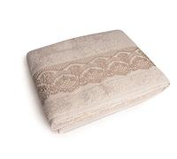 Excelsa Country Spa Serviette de Douche, Coton, Écru, 39 x 34 x 4 cm