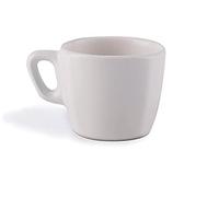 Excelsa Eclipse Lot de 1 Tasse à café en céramique Blanche